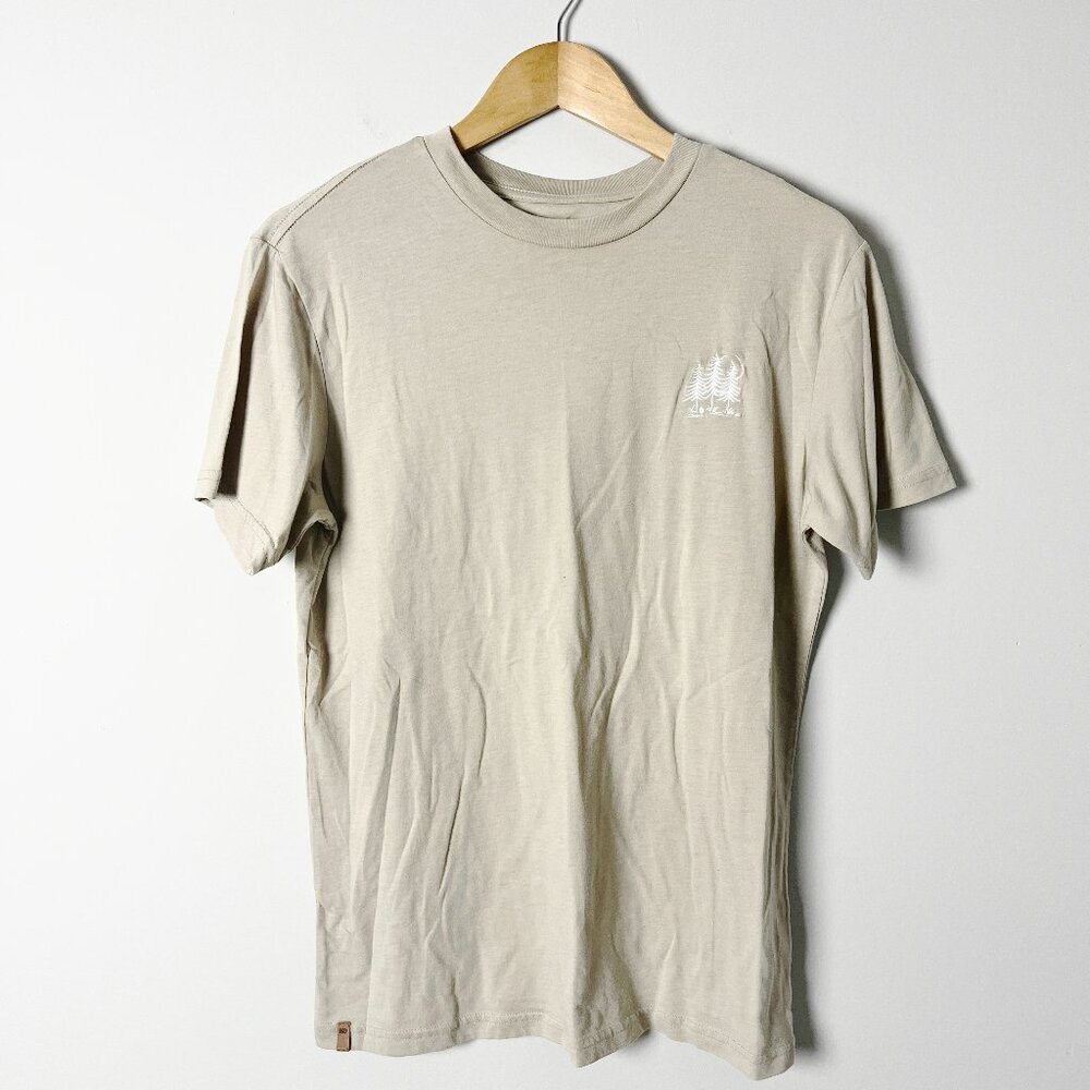 2/$30 Tenttree Treeblend Tan Men's T-Shirt Medium